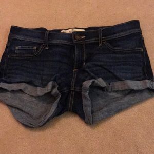 Low Rise Hollister Jean Shorts